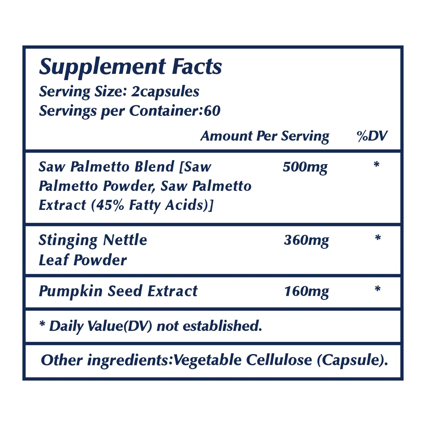 Prostate Support with Saw Palmetto