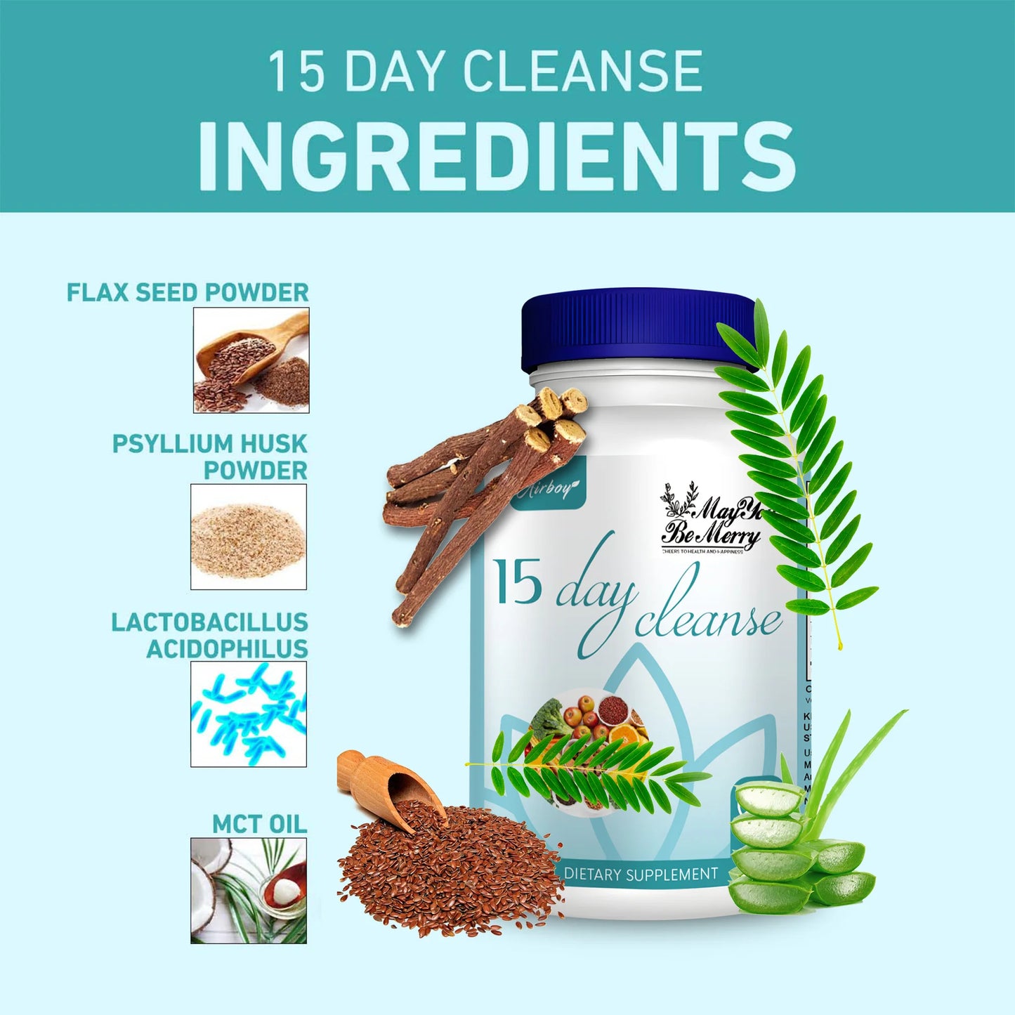 15 Day Cleanse – Detox, Burn Fat & Boost Circulation