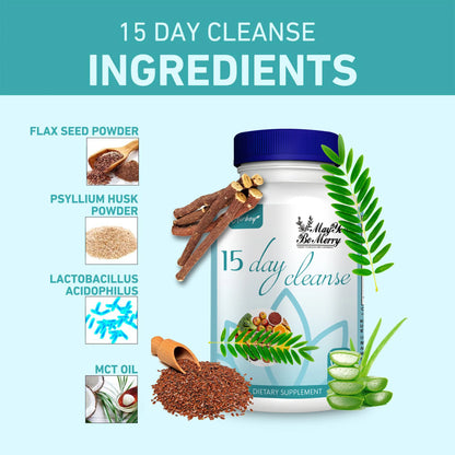 15 Day Cleanse – Detox, Burn Fat & Boost Circulation