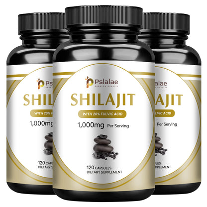 Shilajit 1000mg – Strength, Stamina & Mental Focus for Men