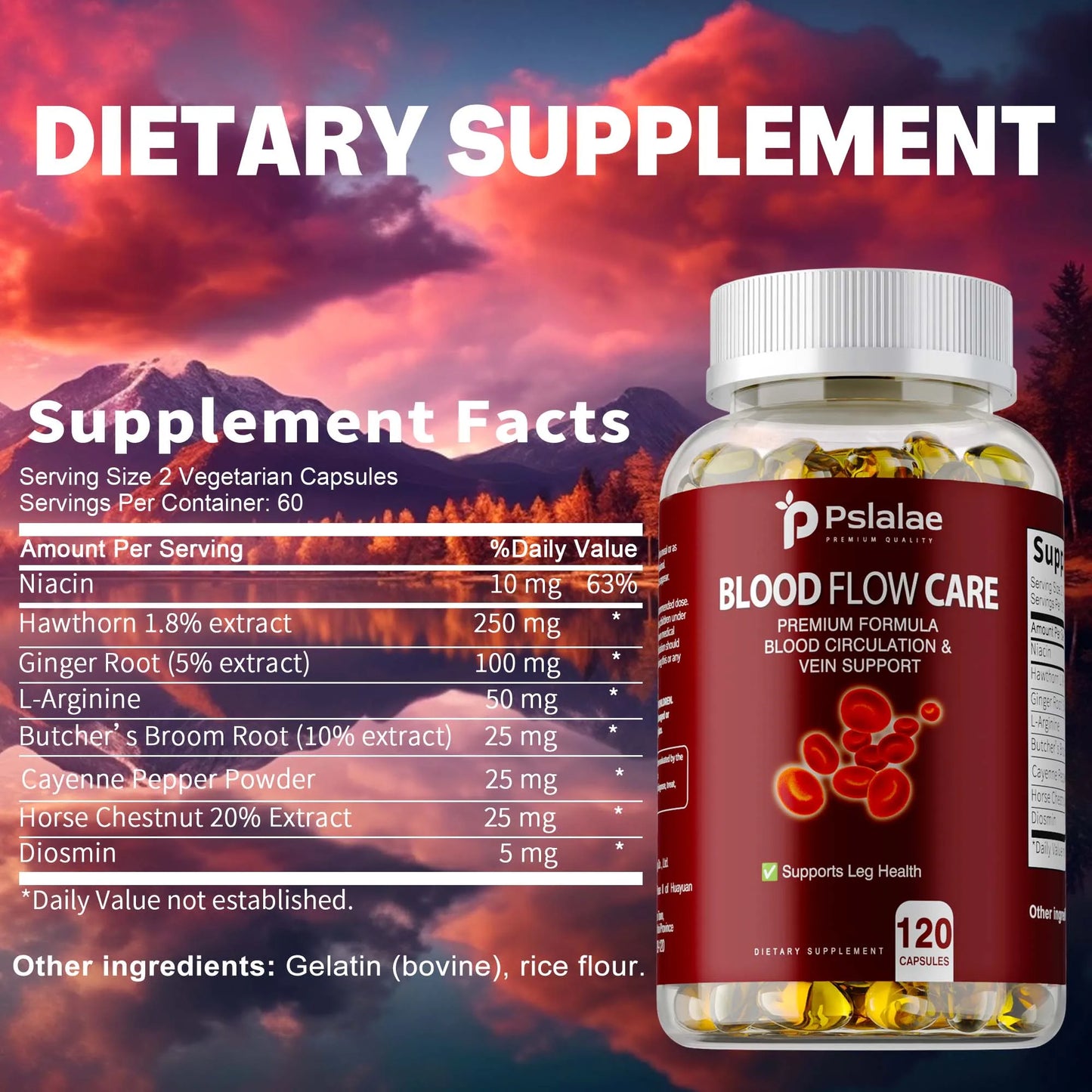 Blood Flow Care – Heart & Circulation Support for Balanced Blood Pressure