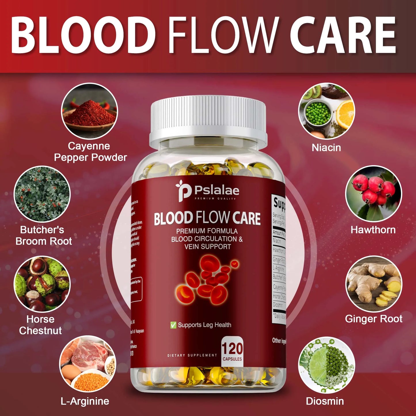 Blood Flow Care – Heart & Circulation Support for Balanced Blood Pressure