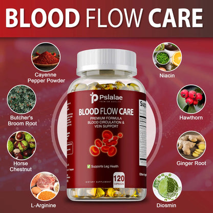 Blood Flow Care – Heart & Circulation Support for Balanced Blood Pressure