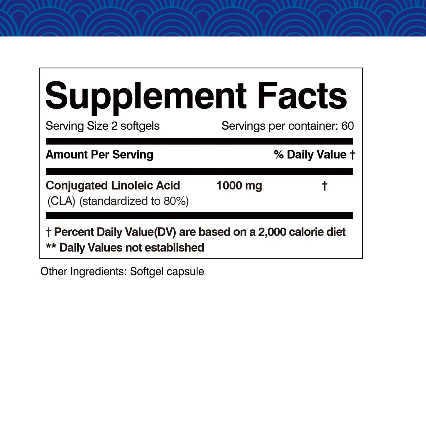 CLA 1250mg – Support Fat Loss & Lean Muscle Definition Naturally