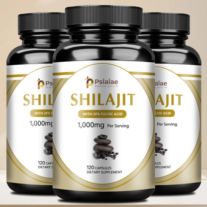 Shilajit 1000mg – Strength, Stamina & Mental Focus for Men