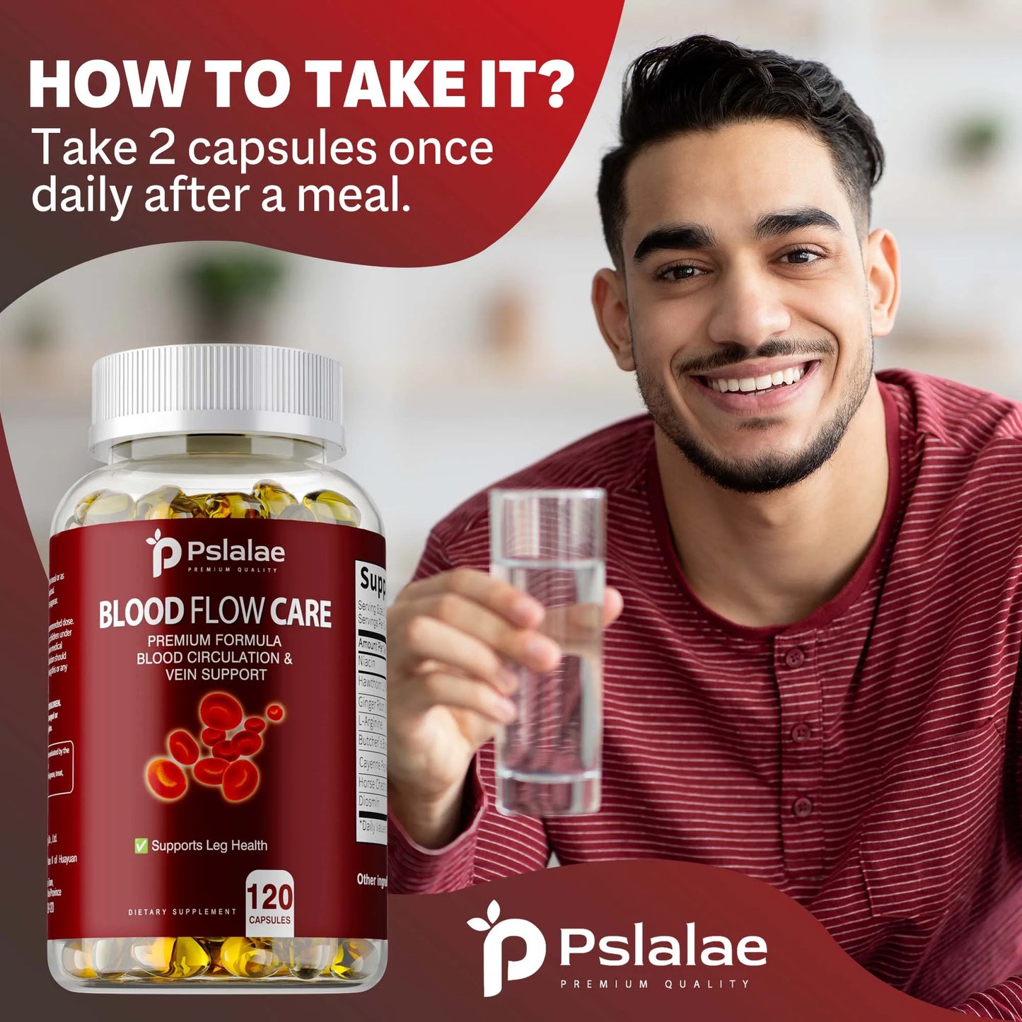 Blood Flow Care – Heart & Circulation Support for Balanced Blood Pressure