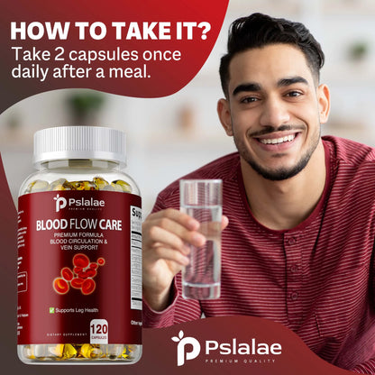 Blood Flow Care – Heart & Circulation Support for Balanced Blood Pressure