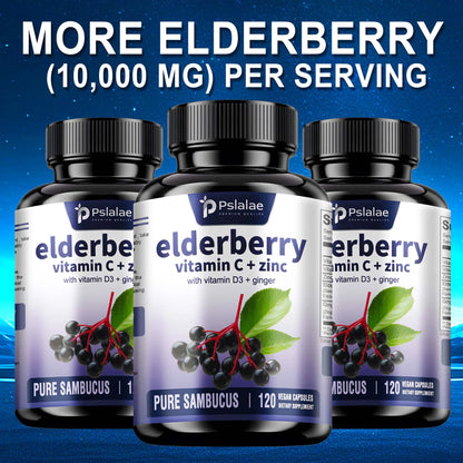 Elderberry – Immune Support with Vitamin C & Zinc