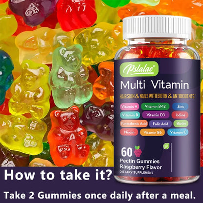 Multivitamin Gummies – Daily Wellness for Hair, Skin