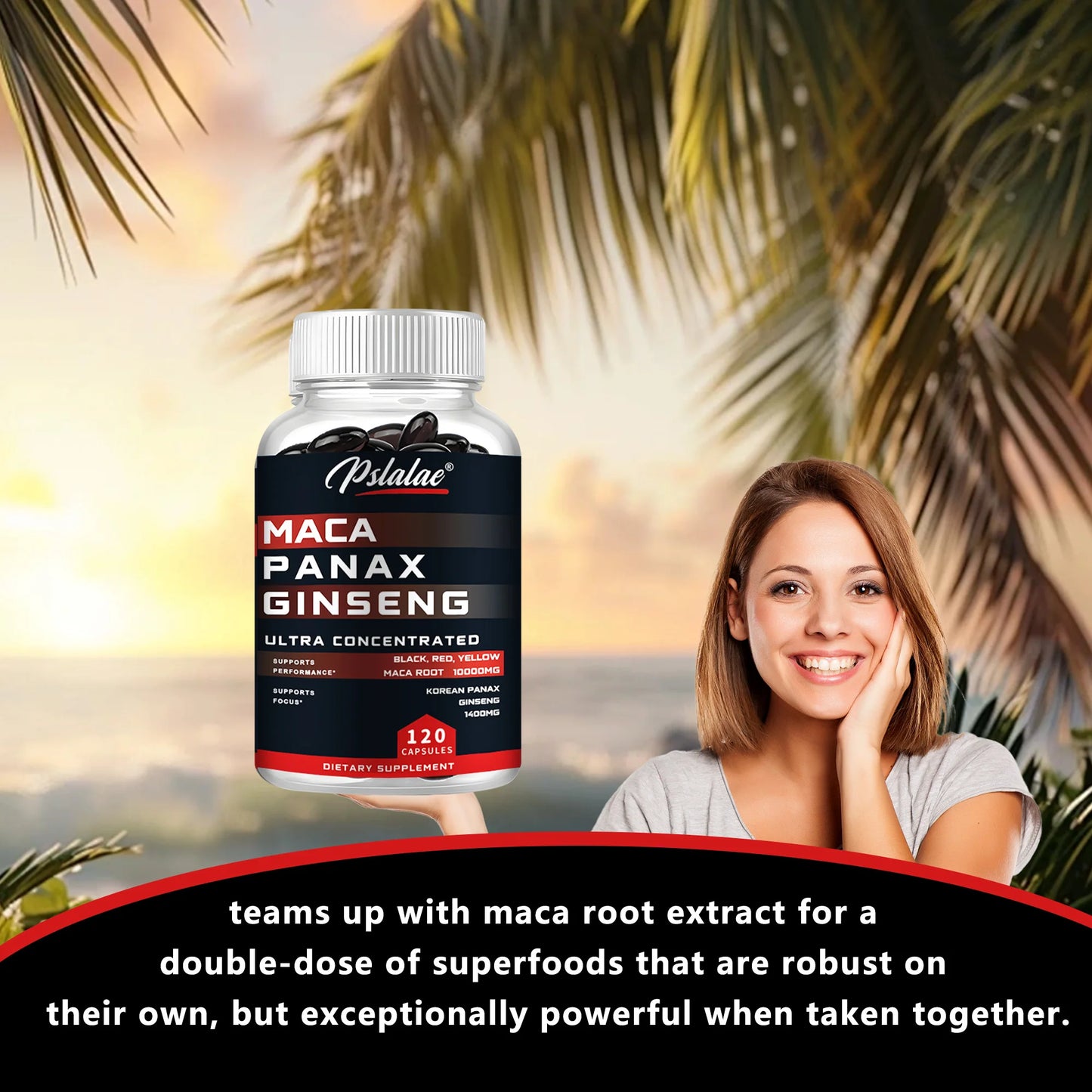 Maca Ginseng Capsules – Natural Vitality