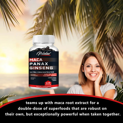 Maca Ginseng Capsules – Natural Vitality