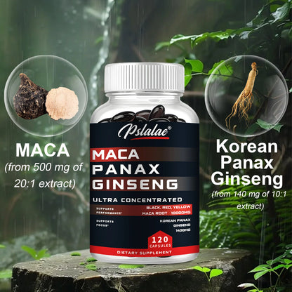 Maca Ginseng Capsules – Natural Vitality