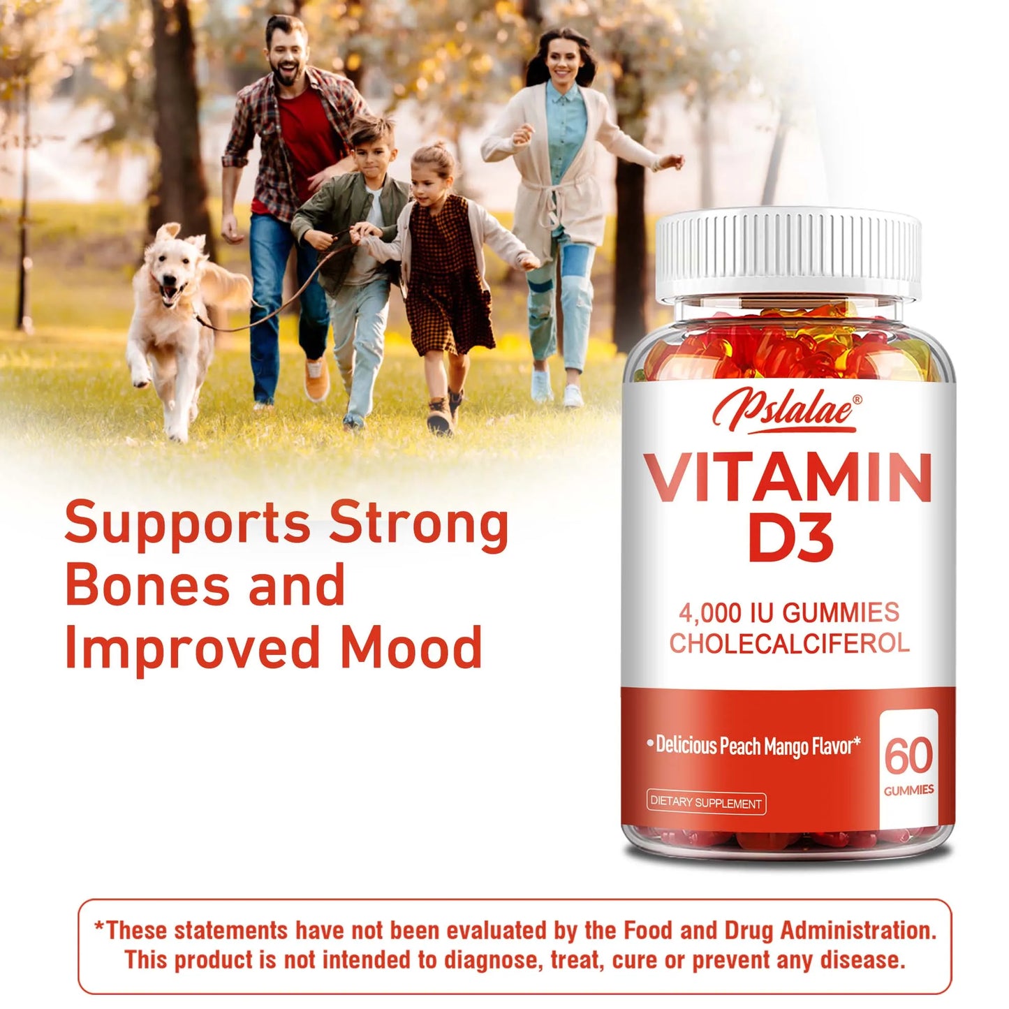 Vitamin D3 4000 IU – Strong Bones