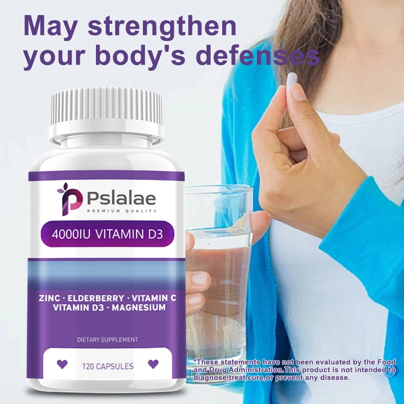 Immune Boost – Daily Defense with Zinc, Vitamin C, D3
