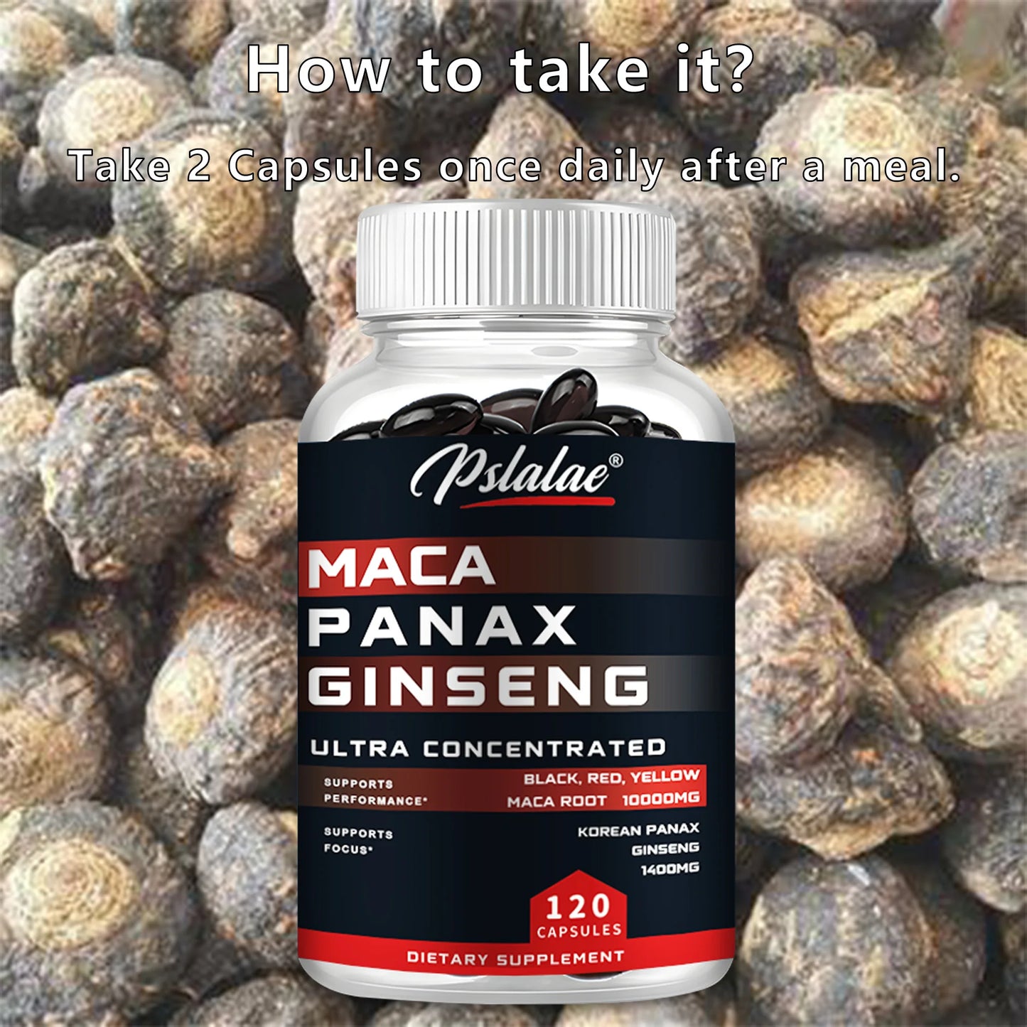 Maca Ginseng Capsules – Natural Vitality