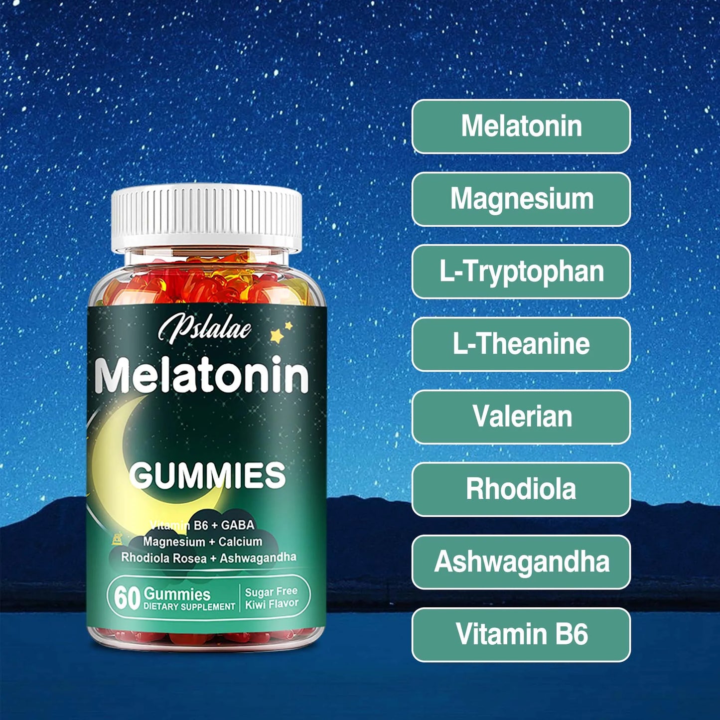 Melatonin Gummies – Fall Asleep Faster